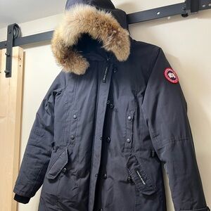 CANADA GOOSE Fit Down Parka with Genuine Coyote Fur